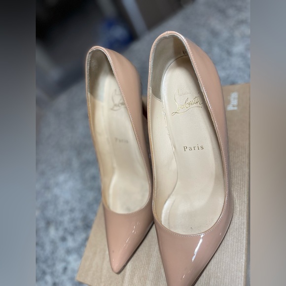 Christian Louboutin Nude Pigalle 100 Patent Size 37 - Picture 4 of 8